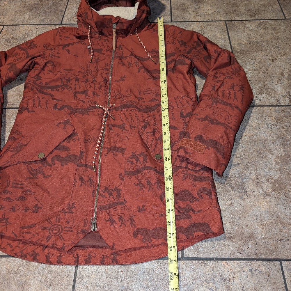 Burton Prowess Stone Age Snow Board Jacket Ladies Small - Picture 7 of 16